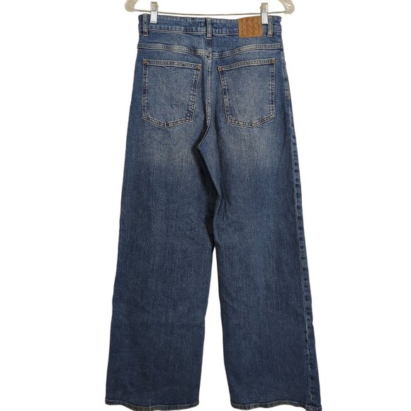 BAUM UND PFERDGARTEN Wide Leg High Waist Nini Women's Jeans sz 36 Sz 8 - Picture 2 of 16